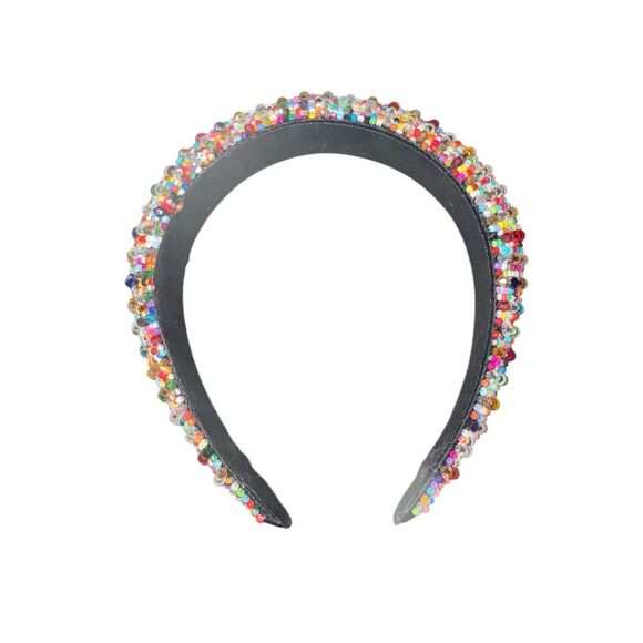 Beaded cushion headband multicolor - Picture 1 of 5